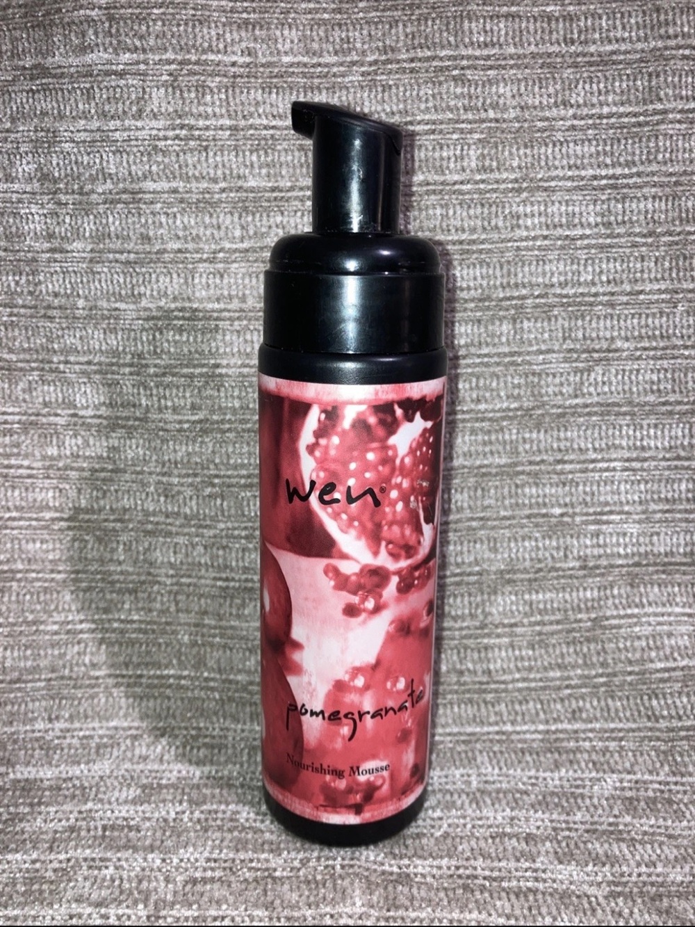 Wen Nourishing Mousse Pomegranate Pump 7.5oz Original Older Formula No Lid New